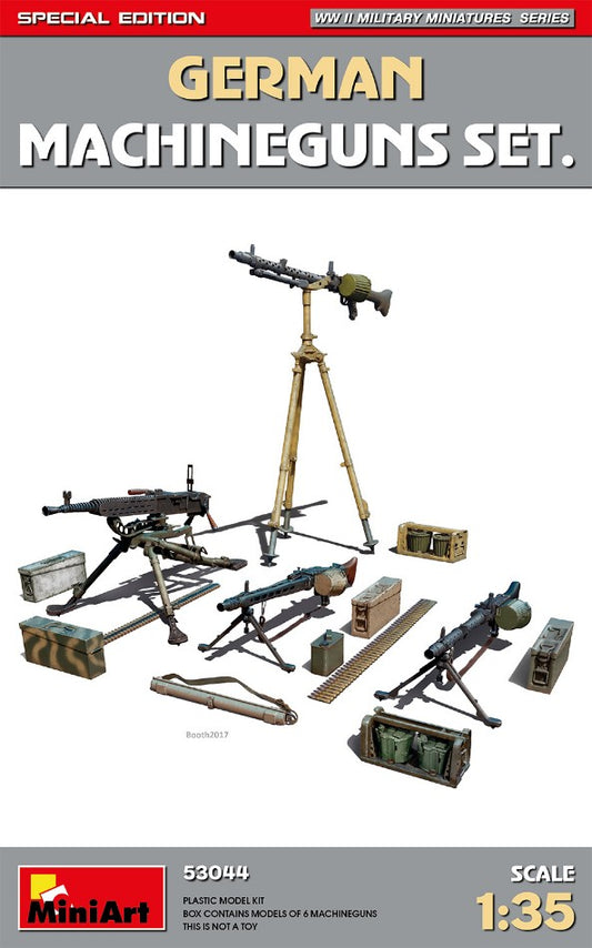 GERMAN MACHINEGUNS SET SPECIAL EDITION KIT 1:35 - Miniart - MIN53044