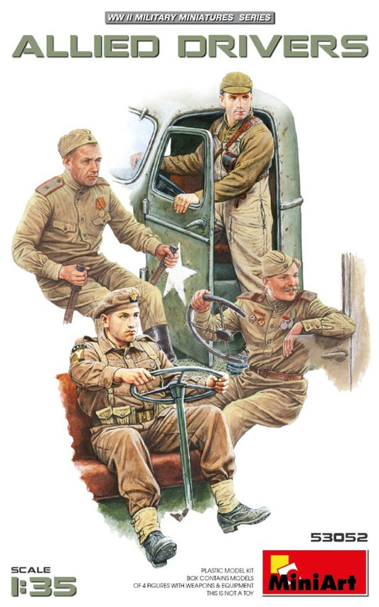 ALLIED DRIVERS KIT 1:35 - Miniart - MIN53052