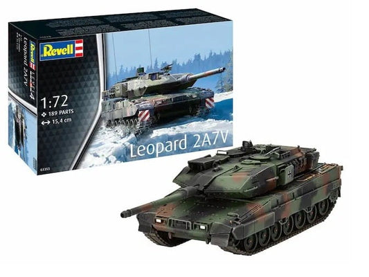 LEOPARD 2A7V MODEL SET KIT 1:72 - Revell - RV63355