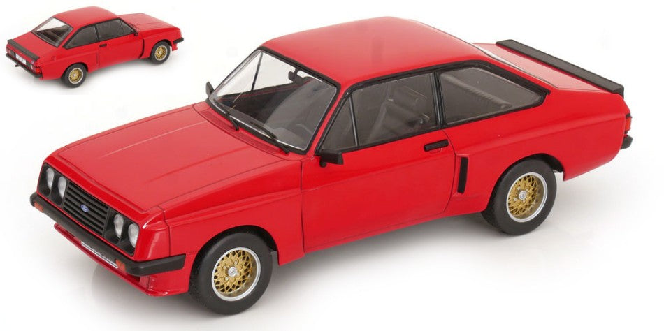 FORD ESCORT MKI II RS 2000 X-PACK 1977 RED 1:18 - ModelCarGroup - MCG18352