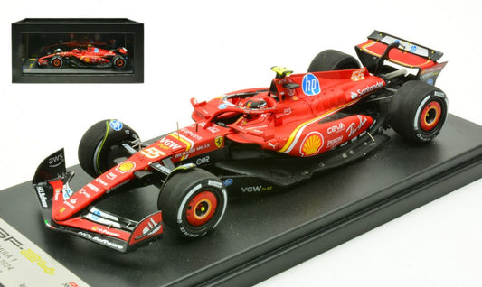 Ferrari - F1 SF-24 n°55 (2024) 1:43 - Carlos Sainz - 3rd Monaco GP - Looksmart