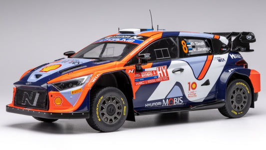 HYUNDAI i20 N N.8 RALLY1 CHILE 2024 TANAK-JARVEOJA 1:18 - Ixo Model - 18RMC223