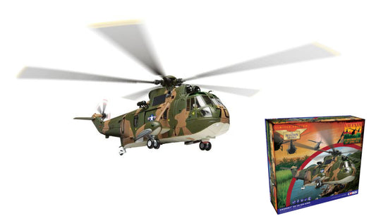 SIKORSKY SH-3A SEA KING NV-70 HS-2 GOLDEN FALCONS USS HORNET 1:72 - Corgi - AA33423
