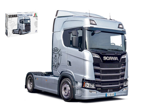 SCANIA S770 4x2 NORMAL ROOF "GREY CAB" KIT 1:24 - Italeri - IT3971