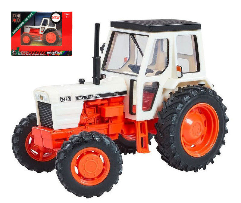 TRATTORE DAVID BROWN 1410 4WD 1:32 - Britains - LC43393