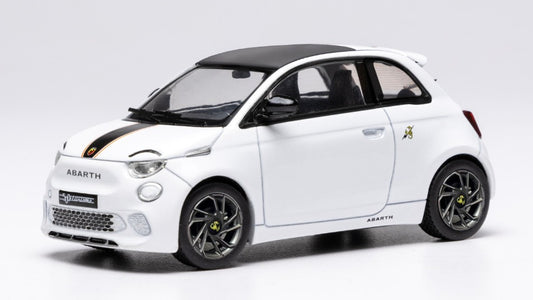 FIAT 500e ABARTH 2024 WHITE 1:43 - Ixo Model - MOC345