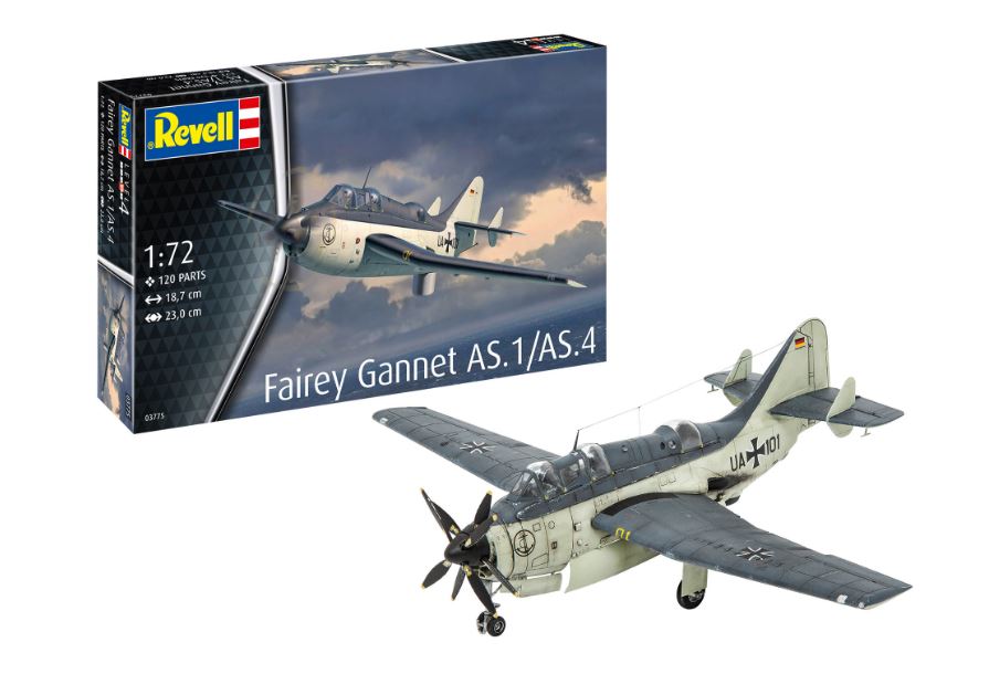 FAIREY GANNET AS.1/AS.4 KIT 1:72 - Revell - RV03775