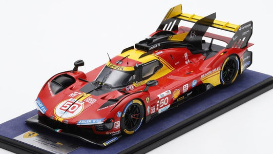 FERRARI 499P N.50 WINN.LE MANS 2024 FUOCO-MOLINA-NIELSEN 1:18 - Looksmart - LS18LM048
