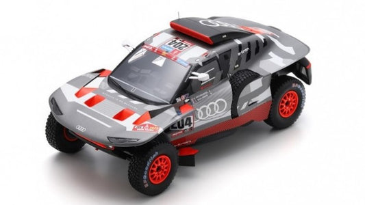 AUDI RS Q e-TRON N.204 DAKAR RALLY 2023 PETERHANSEL-BOULANGER 1:18 - Spark Model - 18S792