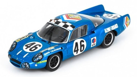 ALPINE A210 N.46 24 H LE MANS 1969 A.LEGUELLEC-B.TRAMONT 1:43 - Spark Model - S5695