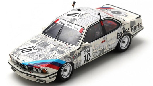 BMW 635 Csi N.10 24 H SPA 1986 E.PIRRO-R.RAVAGLIA-G.BERGER 1:43 - Spark Model - SB667