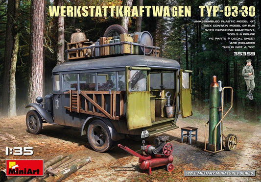 WERKSTATTKRAFTWAGEN TYP-03-30 KIT 1:35 - Miniart - MIN35359