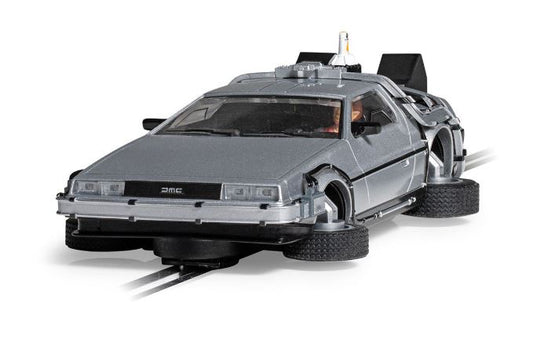 BACK TO THE FUTURE 2 FLYING TIME MACHINE SLOT 1:32 - Scalextric - C4541