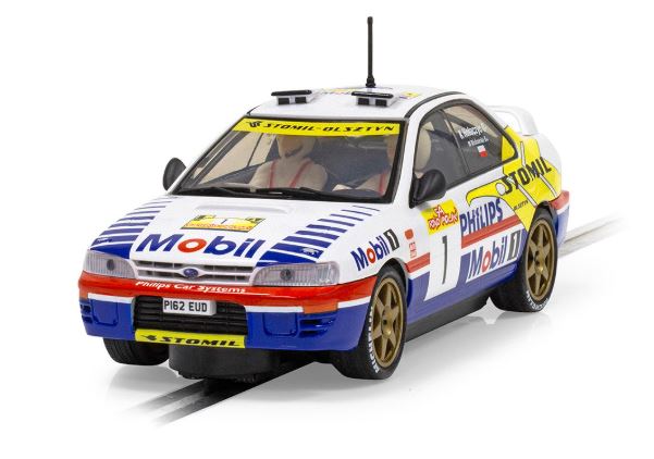 SUBARU IMPREZA WRX 1997 ERC CHAMPION SLOT 1:32 - Scalextric - C4507