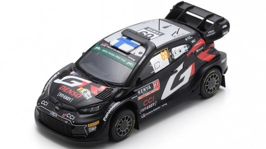 TOYOTA YARIS N.69 WINNER SAFARI RALLY 2024 K.ROVANPERA-J.HALTTUNEN 1:43 - Spark Model - S6873