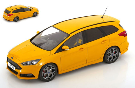 FORD FOCUS ST TURNIER 2014 YELLOW 1:18 - ModelCarGroup - MCG18464