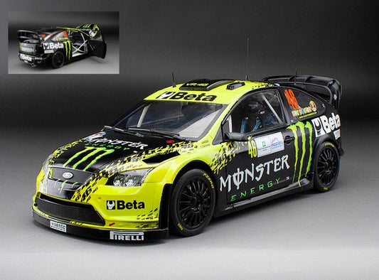 FORD FOCUS WRC08 N.46 MONZA RALLY SHOW 2009 V.ROSSI-C.CASSINA 1:18 - SunStar - SS3981