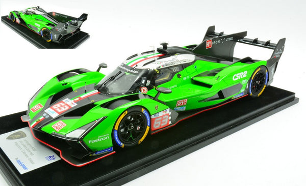 Lamborghini SC63 n°63 (2024) 1:18 - 10th Le Mans 24H - M. Bortolotti - D. Kvyat - E. Mortara - Looksmart