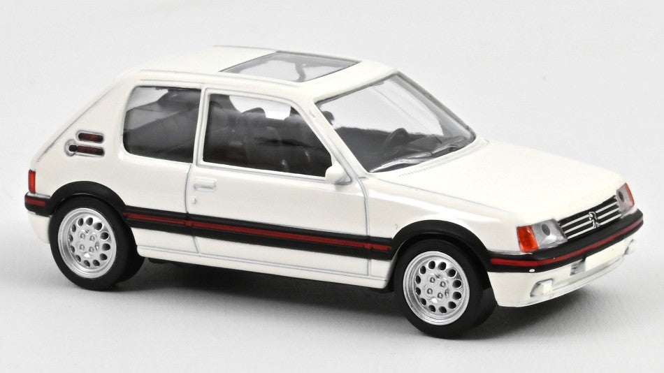 PEUGEOT 205 GTi 1986 MEIJE WHITE JET-CAR 1:43 - Norev - NV471738