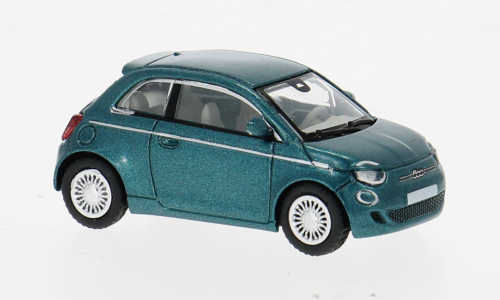 FIAT 500e 2022 DARK GREEN 1:87 - Premium Classixxs - PCX870563