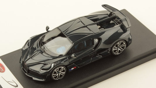 BUGATTI DIVO GLOSSY CARBON BLUE  1:43 - Looksmart - LS497H