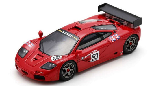 MC LAREN F1 GTR N.53 PREQUALIF.LE MANS 1996 BRABHAM-DELETR.-GIROIX 1:43 - Spark Model - S6667