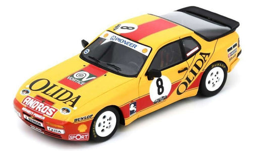 PORSCHE 944 TURBO CUP N.8 FRENCH CHAMPION 1988
ANDRE BOURDON 1:43 - Spark Model - SF312