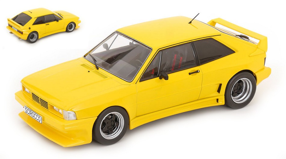 VW SCIROCCO RIEGER GTO 1980 YELLOW 1:18 - ModelCarGroup - MCG18447