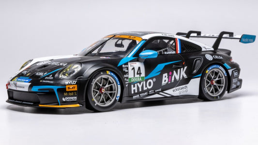 PORSCHE 911 GT3 CUP N.14 PORSCHE CUP OSCHERSLEBEN 2024 R.DE HAAN 1:18 - Ixo Model - 18RMC219