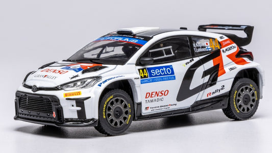 TOYOTA GR YARIS N.1 RALLY2 FINLAND 2024 KOGURE-LUHTINEN 1:43 - Ixo Model - RAM957