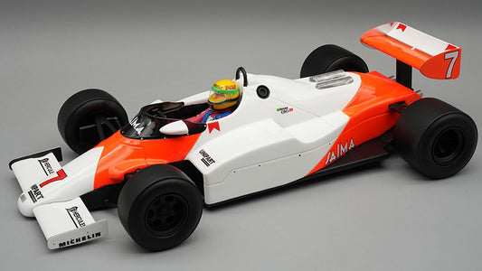 McLaren MP4/1C n°7 (1983) 1:18 - Ayrton Senna - Silverstone Test Drive - With Driver - TMD18402E - Tecnomodel