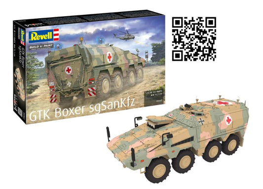 GTK BOXER sqSANKfz KIT 1:72 - Revell - RV03362