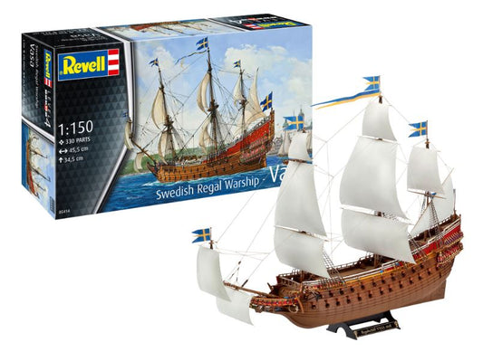 SWEDISH REGAL SHIP VASA KIT 1:150 - Revell - RV05414
