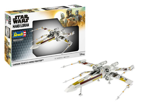 STAR WARS THE MANDALORIAN: CARSON TEVA'S X-WING FIGHTER KIT 1:57 - Revell - RV06790