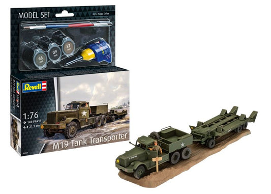 MODEL SET M19 TANK TRANSPORTER KIT 1:76 - Revell - RV63364