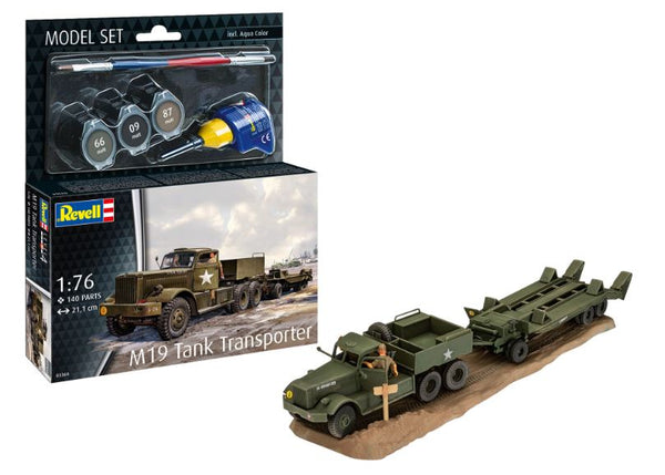 MODEL SET M19 TANK TRANSPORTER KIT 1:76 – Triple Crown ModelStore