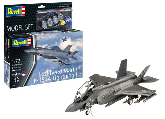 MODEL SET LOCKEED MARTIN F-35 A LIGHTNING II KIT 1:72 - Revell - RV63799