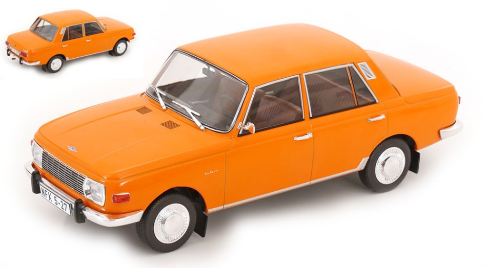 WARTBURG 353 1967 ORANGE 1:18 - ModelCarGroup - MCG18061