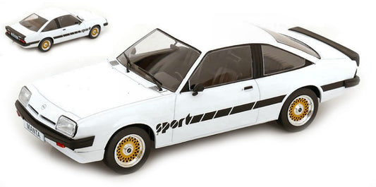 OPEL MANTA B SPORT 1980 WHITE 1:18 - ModelCarGroup - MCG18237
