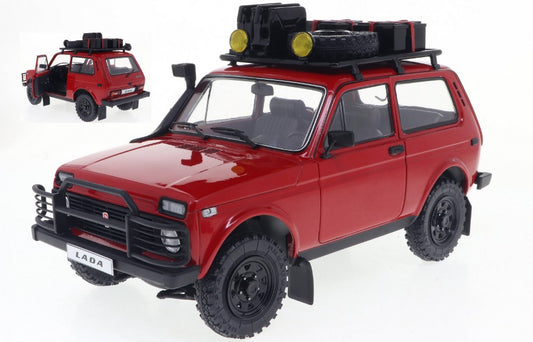 LADA NIVA 1980 RED 1:18 - Solido - SL1807306