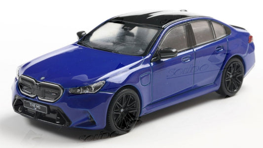 BMW G90 M5 SEDAN 2024 MARINA
BAY BLUE 1:43 - Solido - SL4317551