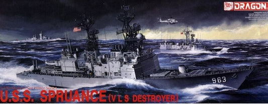 U.S.S. SPRUANCE DDG-963 KIT 1:350 - Dragon - D1006