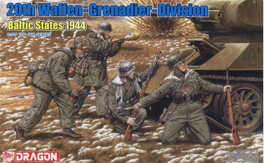 20th WAFFEN GRENADIER DIVIS.BALTIC STATES 1944 KIT 1:35 - Dragon - D6477