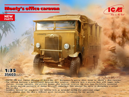 SIR BERNARD MONTGOMERY'S LEYLAND RETRIEVER KIT 1:35 - ICM - ICM35603