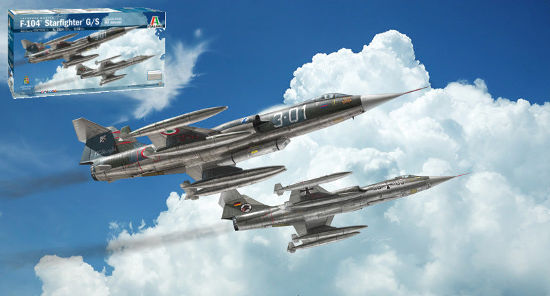 F-104G "RECCE" UPGRADED EDITION KIT 1:32 - Italeri - IT2514