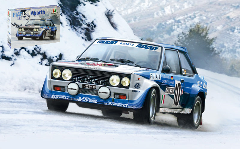 FIAT 131 ABARTH N.10 WINNER MONTE CARLO 1980 W.ROHRL-C.GEISTDORFER 1:24 - Italeri - IT3662