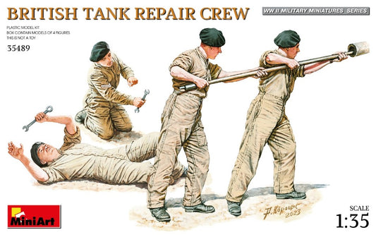 BRITISH TANK REPAIR CREW KIT 1:35 - Miniart - MIN35489
