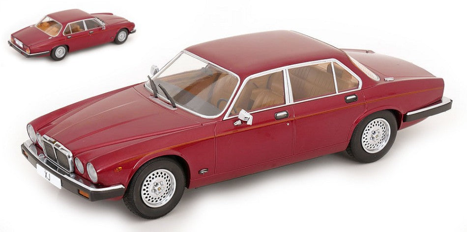 JAGUAR XJ SERIES III 1979 DARK RED 1:18 - ModelCarGroup - MCG18176