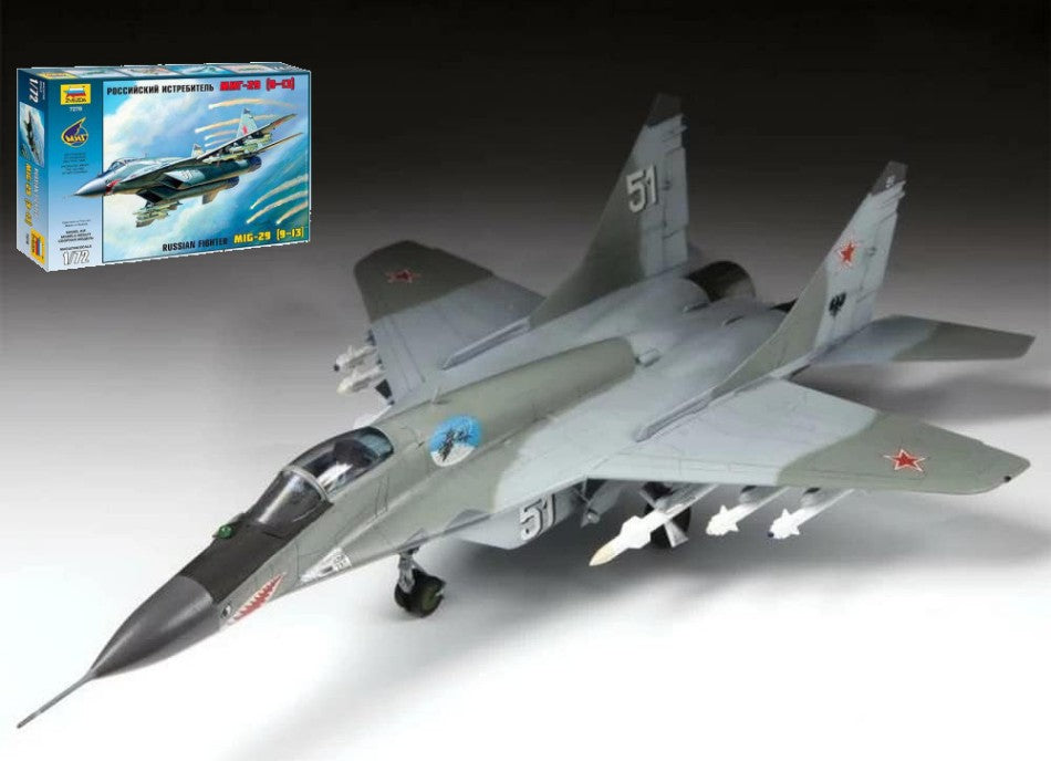 MIG-29C KIT 1:72 - Zvezda - Z7278