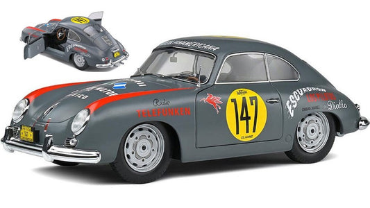 PORSCHE 356 PRE-A COUPE N.147 RACING PANAM 1954 1:18 - Solido - SL1802807